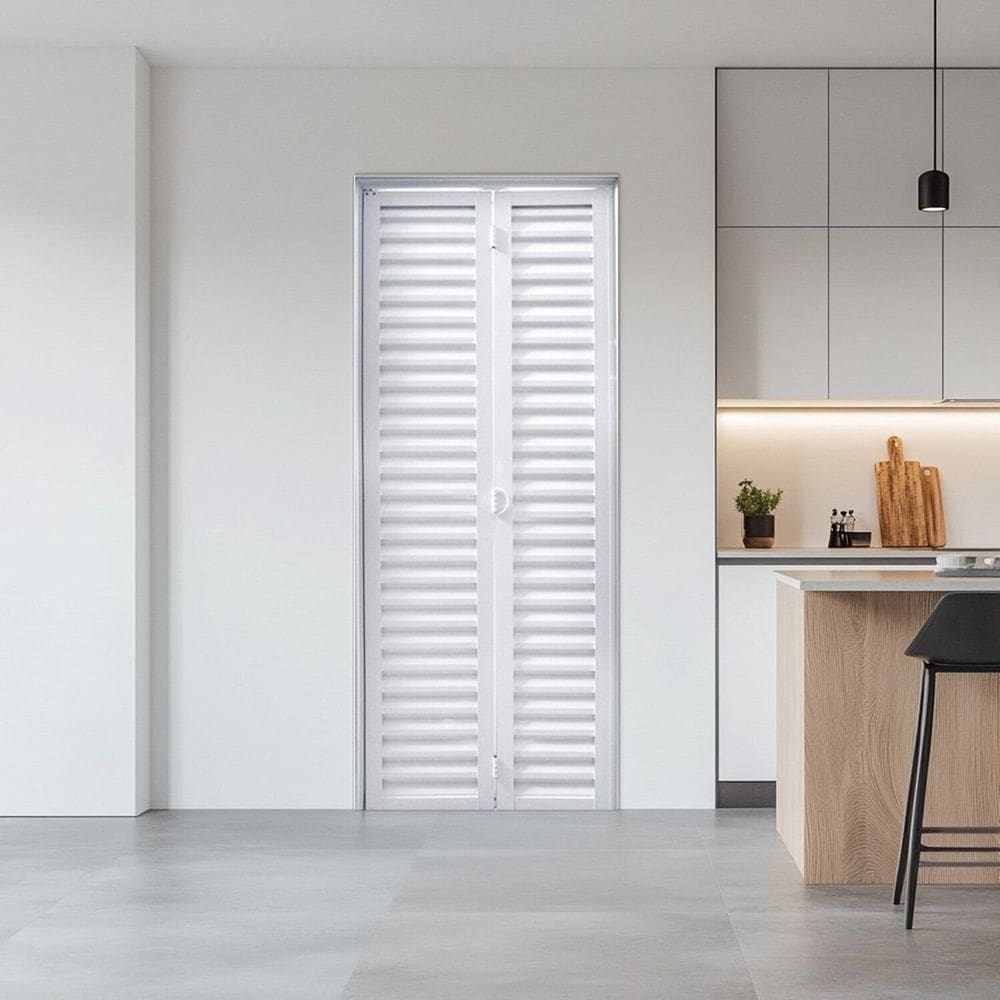 Porta Camarão Palheta Alumínio 70 X 210cm Lado Direito Hale