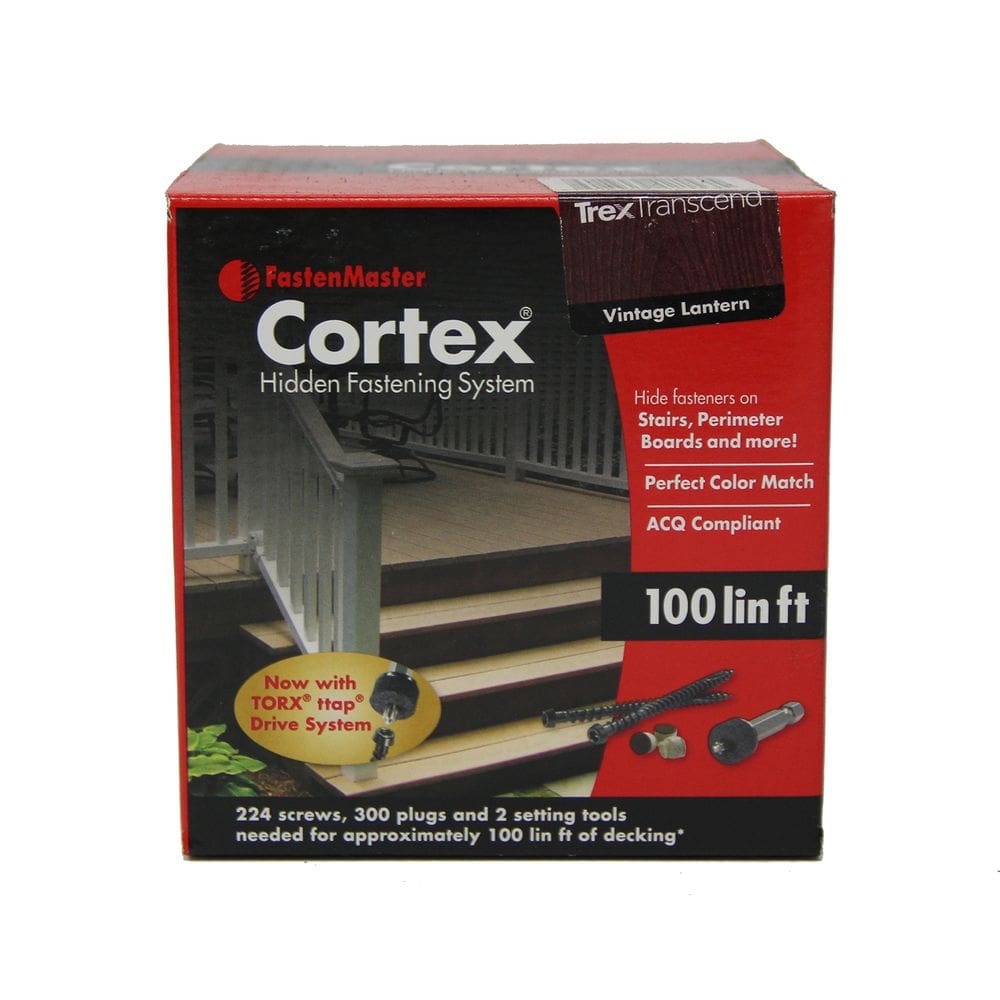 Decking FastenMaster Cortex para lanterna vintage Trex Transcend