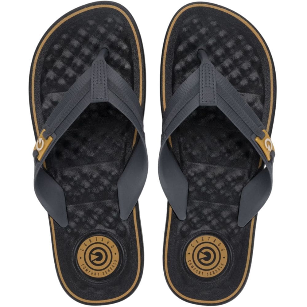 Chinelo de Dedo Masculino Casual com Palmilha Texturizada Massageadora Cartago 12212