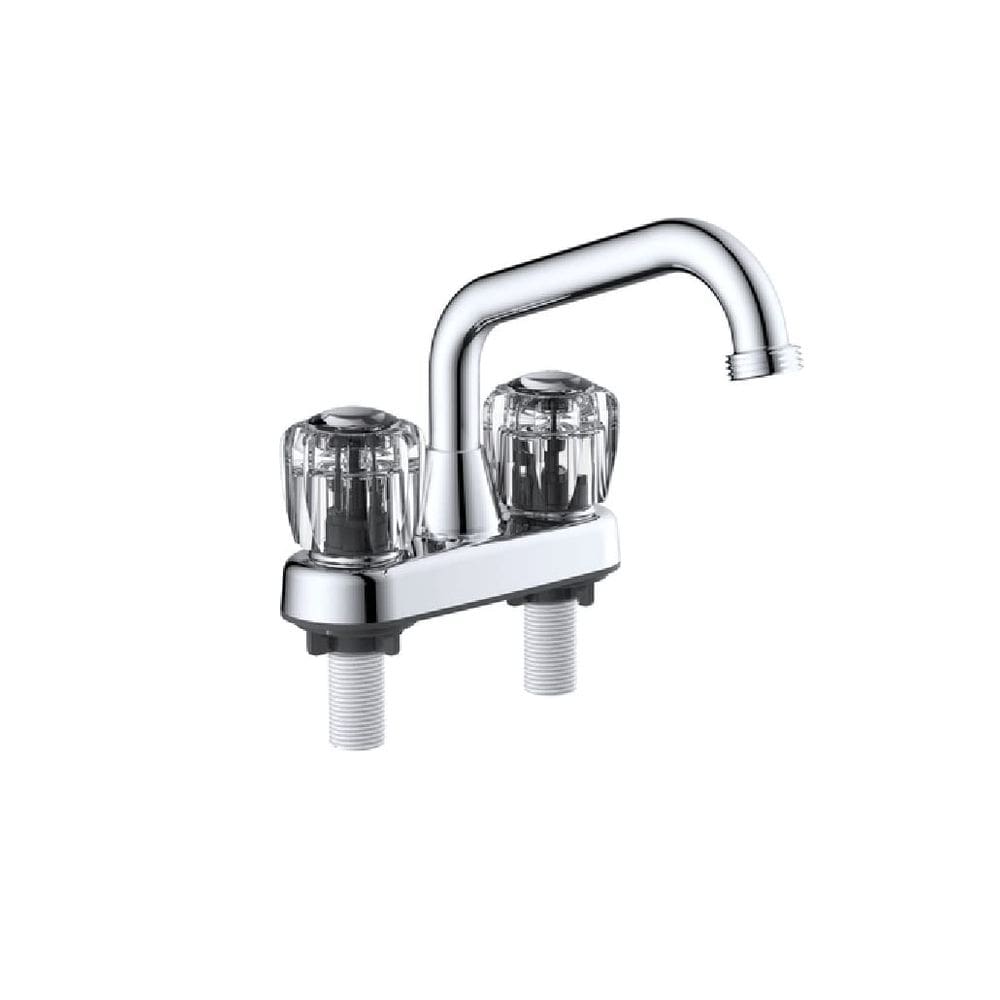 Torneira HOME PLUS Classic Chrome com duas alças para lavanderia de 10 cm