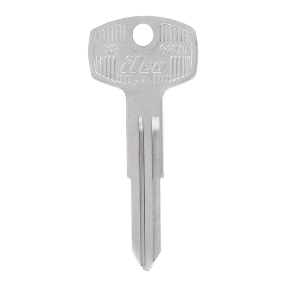 Chave automotiva Blank Hillman HY1 frente e verso para Hyundai