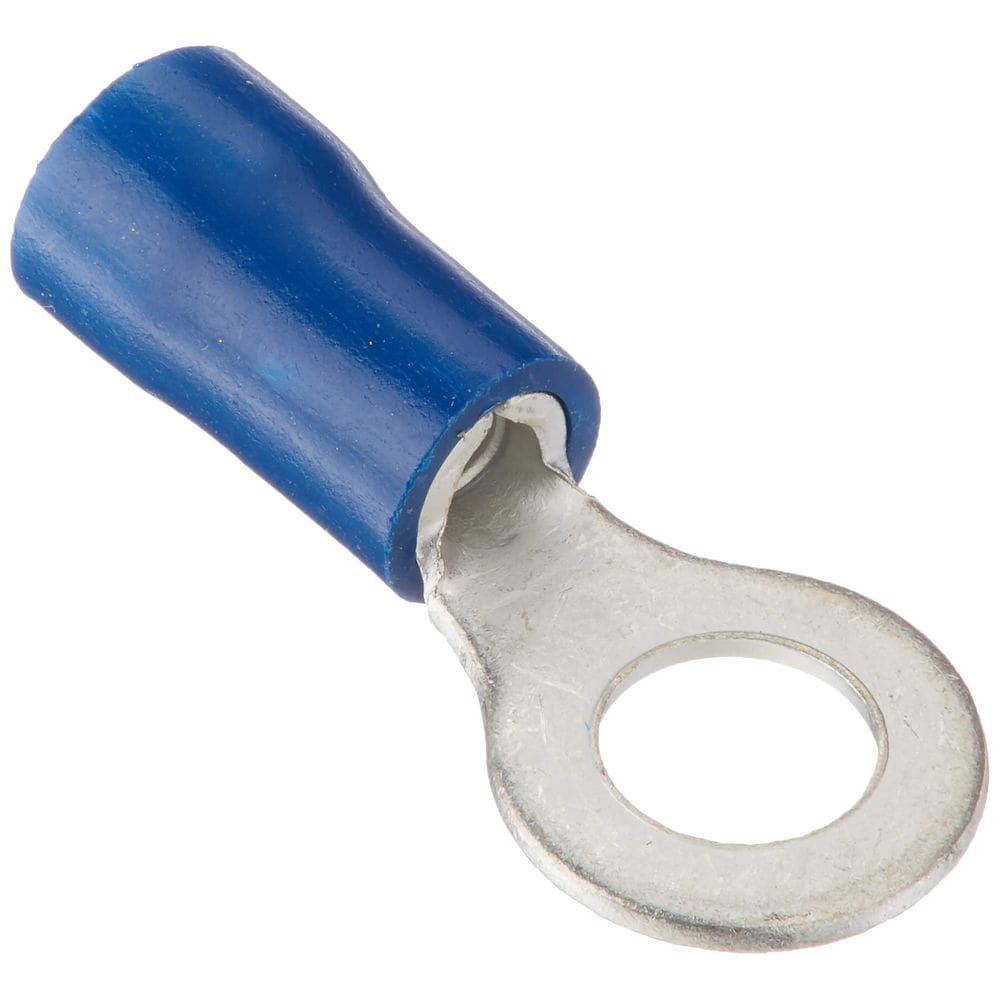Terminal de anel elétrico Gardner Bender 15-104 16-14 AWG azul