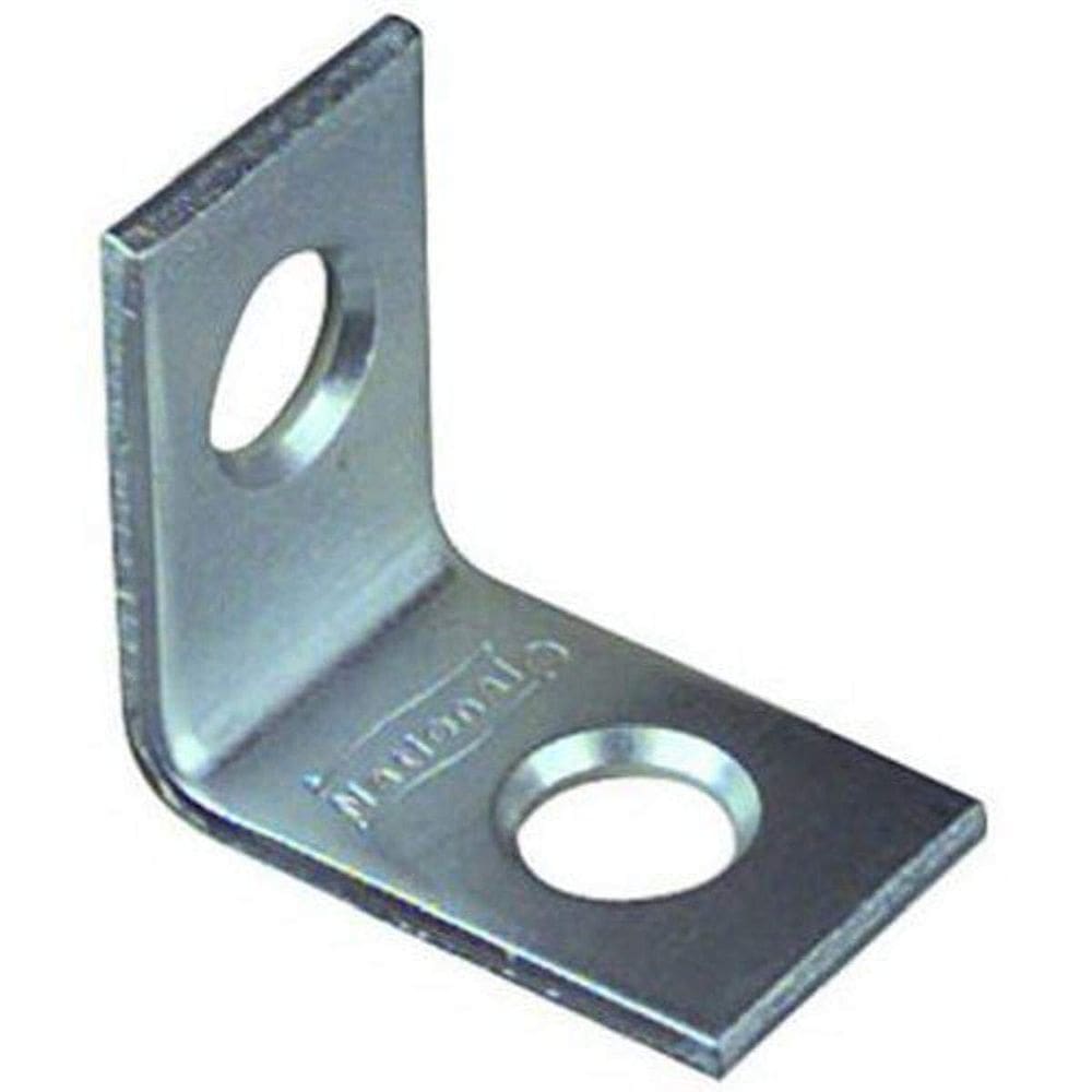 Suporte de canto National Hardware N275-628 3/4 x 1/2 polegadas, pacote com 4