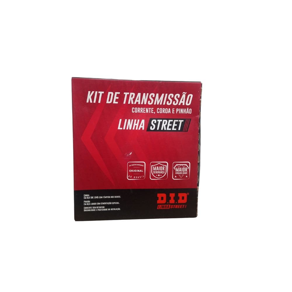 Kit Relação DID Linha Street Honda Cg Fan125 Cargo 125 2014 À 2018