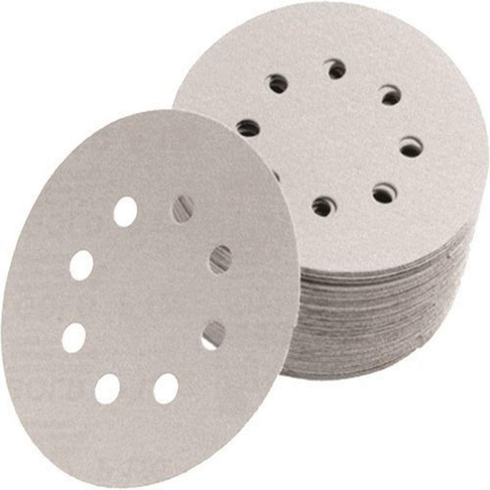 Discos abrasivos Norton 04033 5” P80 3X Hook & Loop, pacote com 50