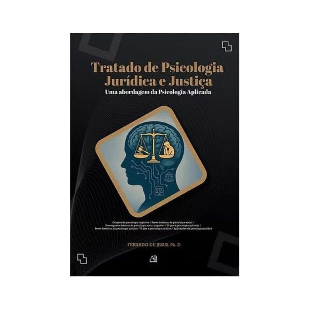 Tratado De Psicologia Jurídica E Justiça - 2025