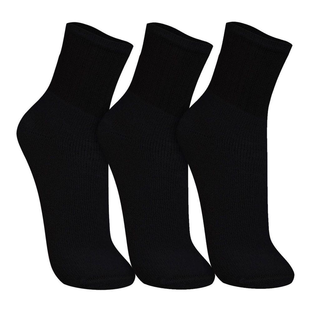 Meia Esportiva Kit 3 Pares Unissex Cano Médio Trifil T08721