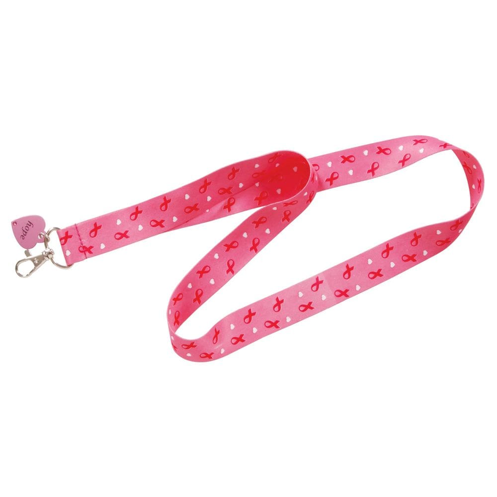 Correia corporal Hillman Breast Cancer Awareness Lanyard, pacote com 6