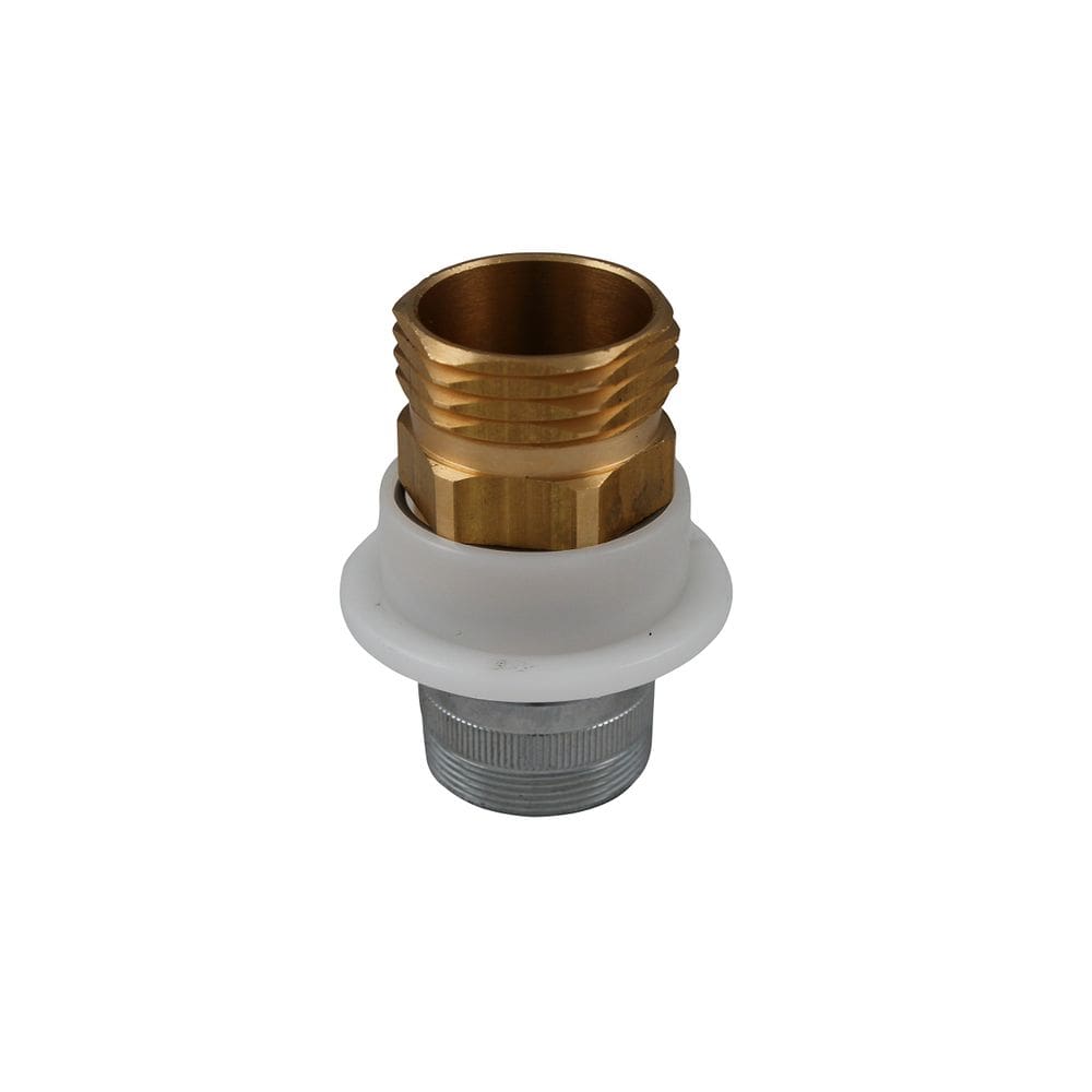 Adaptador de mangueira de jardim Plumb Pak PP850-17 Brass 3/4” IPS