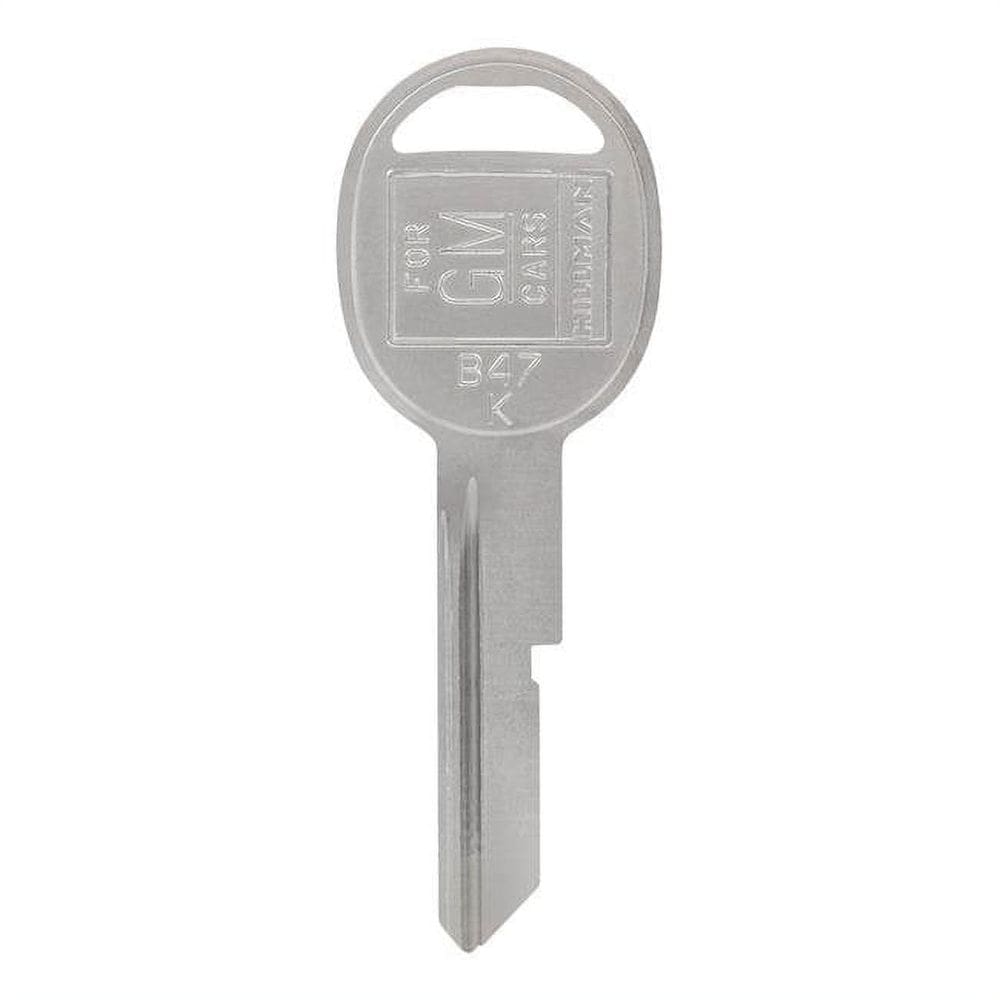 Key Blank Hillman GM10 automotivo de face única