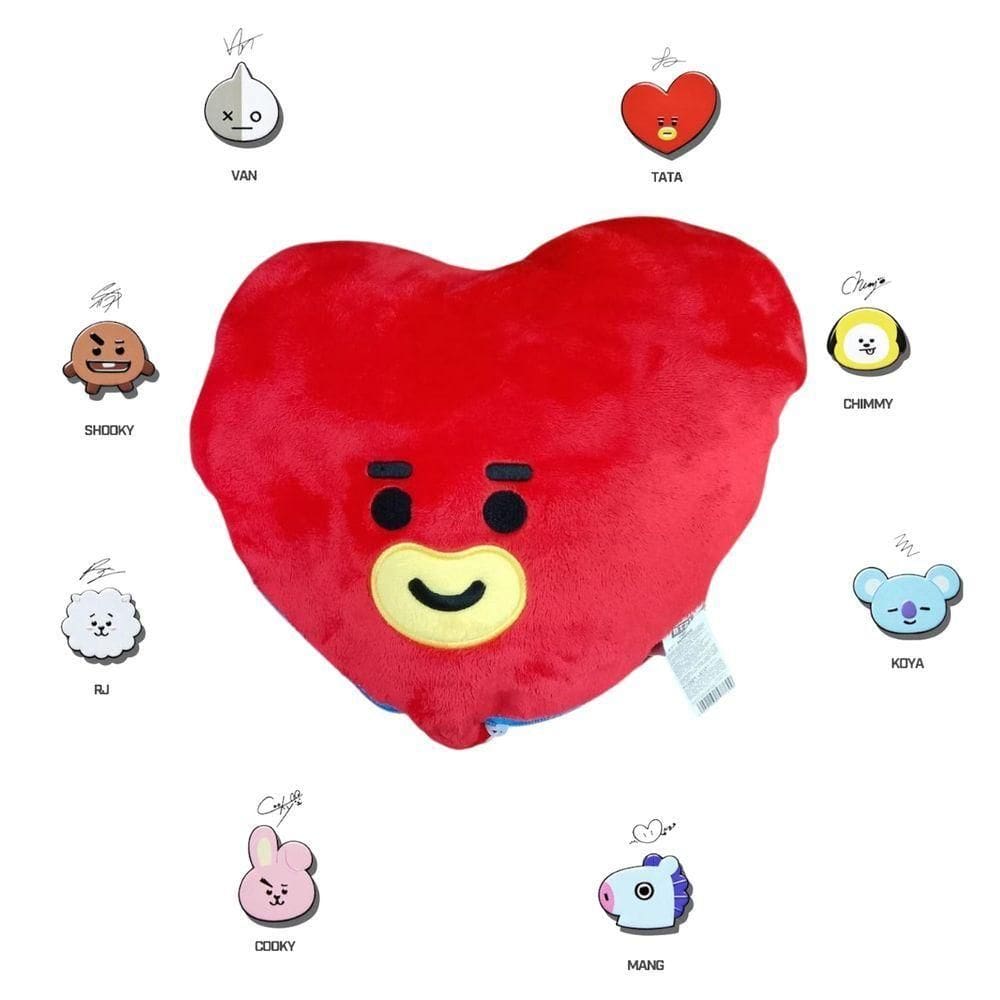 Manta Almofada Tata Personagens Bt21 Presente K-pop Bts Perfeito