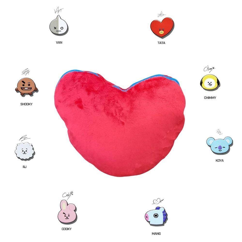 Manta Almofada Tata Personagens Bt21 Presente | Ponto