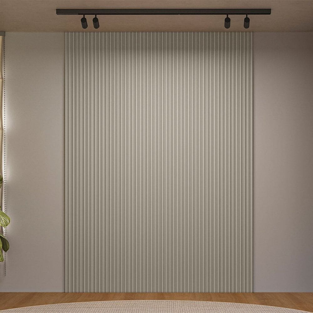 Painel Ripado Modular 1.8 Linea Brasil Gris Fosco