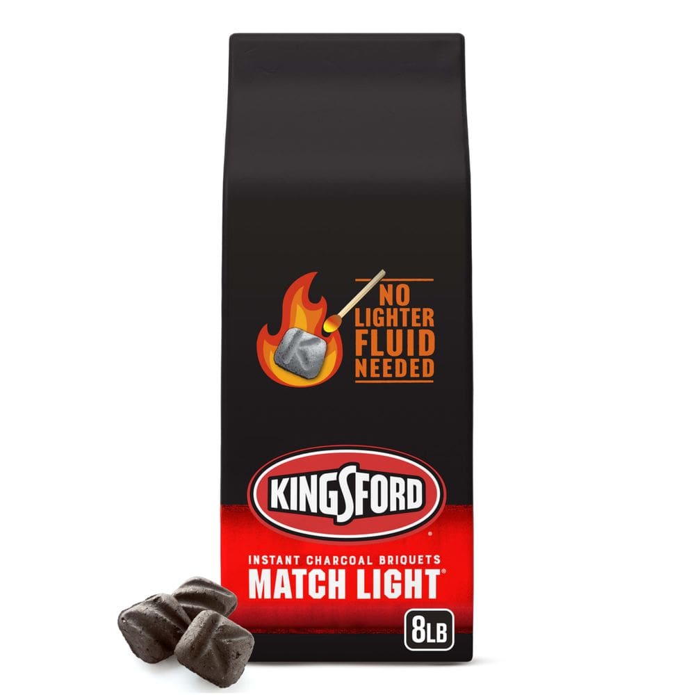 Briquetes de carvão Kingsford Match Light 3,5 kg para churrasco