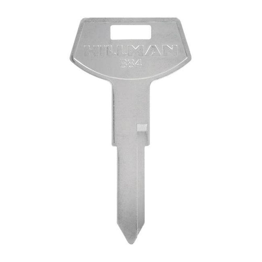Chave automotiva em branco Hillman B84 de dupla face para GM