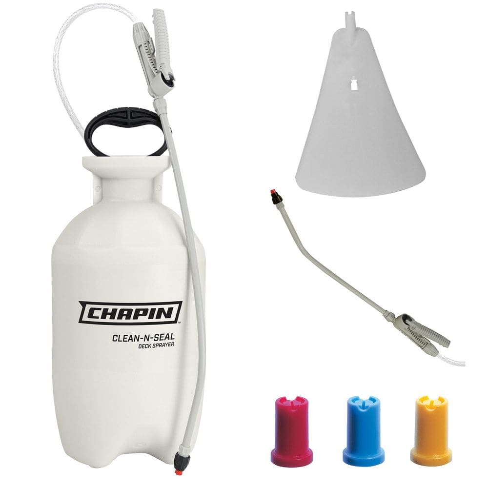 Pulverizador de bomba Chapin International Pulverizador Poly Deck de 7,5 L