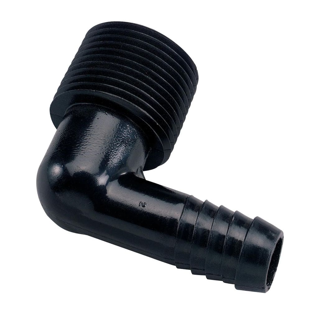 Conector de Manguera Orbit 94360 3/4” MPT x 1/2” Codo Barbado