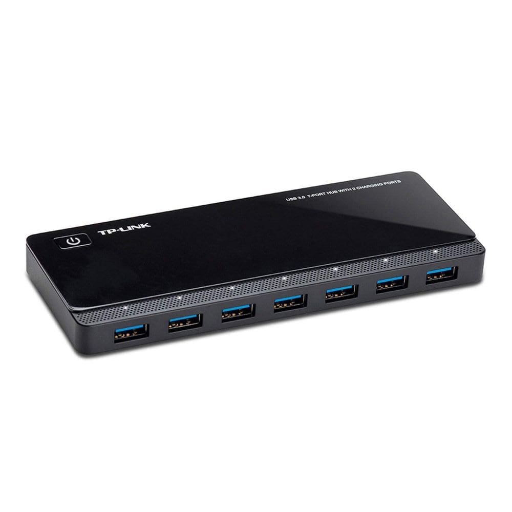 Hub USB TP-Link UH720 3.0 com 7 portas de dados e 2 de carregamento
