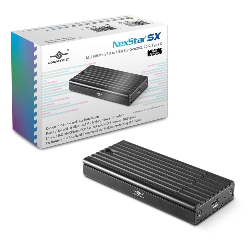 Compartimento HDD/SSD Vantec NexStar SX USB 3.2 Gen2x2 20G
