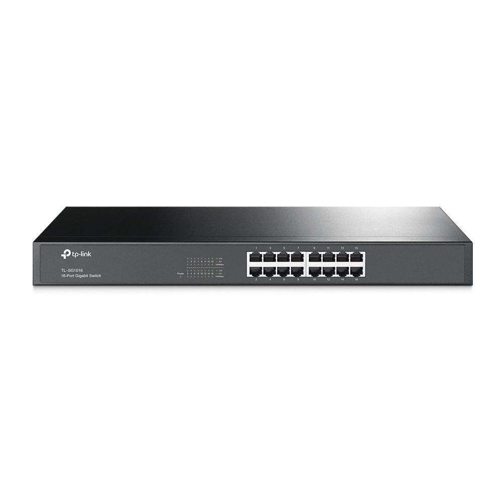 Comutador Ethernet TP-Link TL-SG1016 16 Gigabit Metal de 16 portas