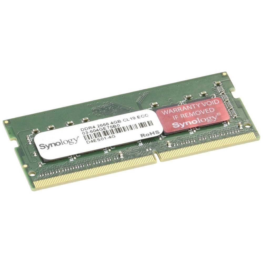 RAM Synology SODIMM ECC DDR4 4 GB D4ES01-4G