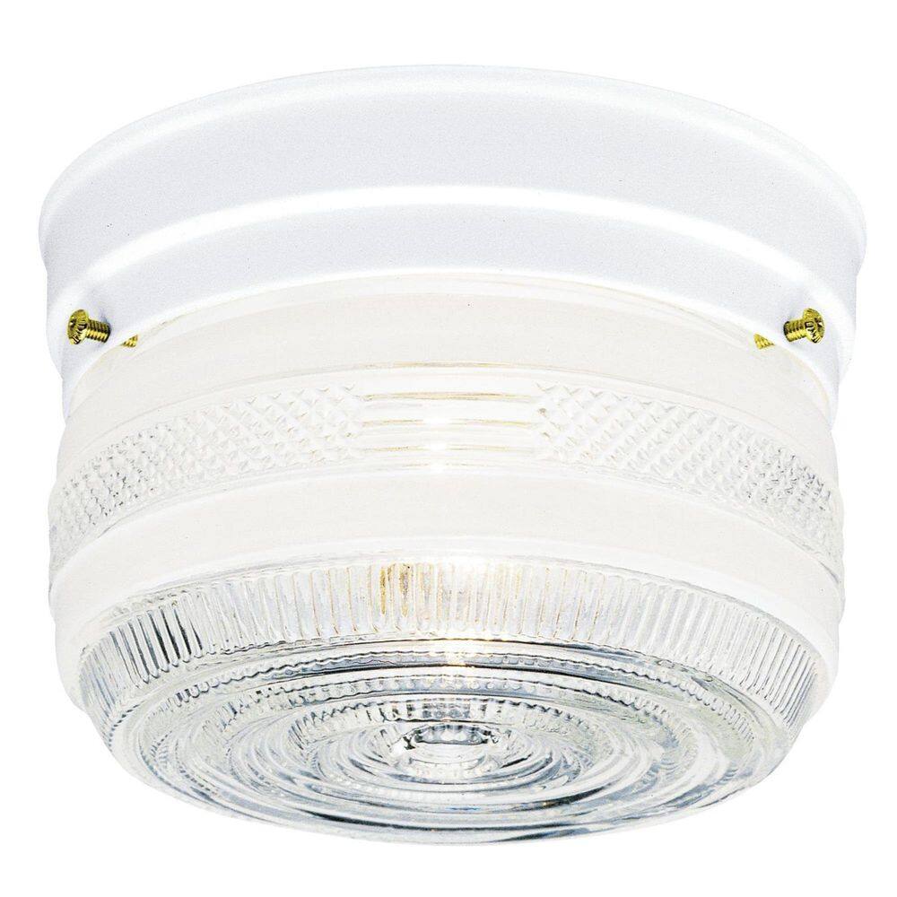 Luminária Westinghouse 6620300 Two-Light Clear White