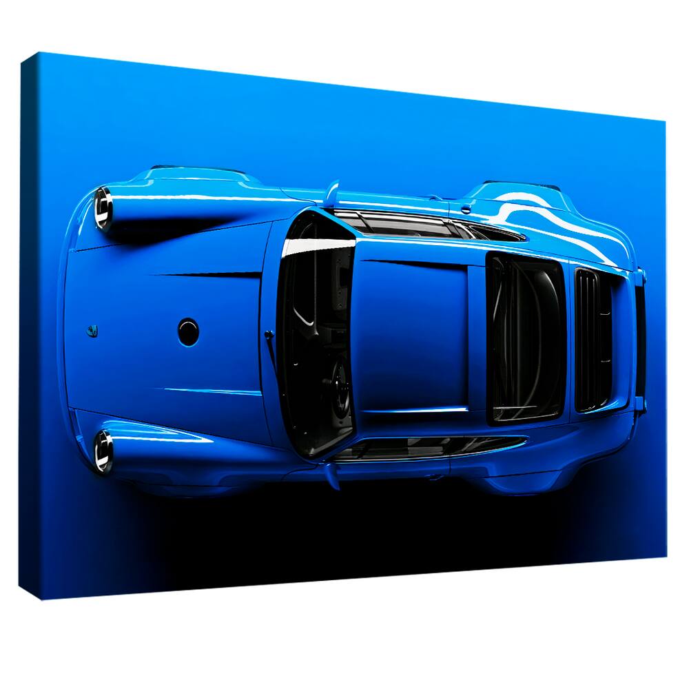 Quadro Decorativo Porsche 911 Azul