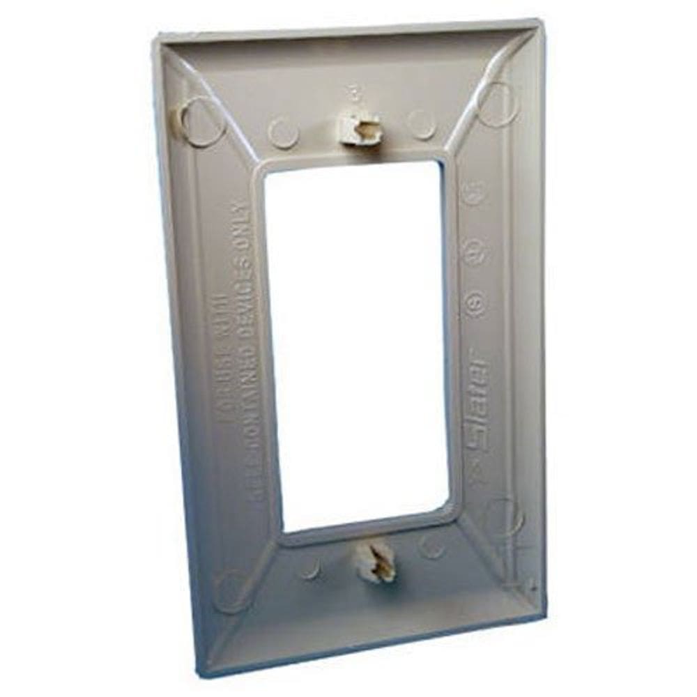 Placa de parede ESTADOS UNIDOS HDW Ivory Snap On 7x11 cm