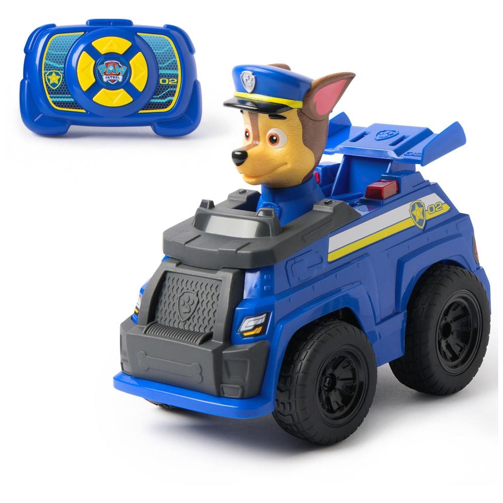 Controle remoto Car Paw Patrol Chase Police 25 cm LED