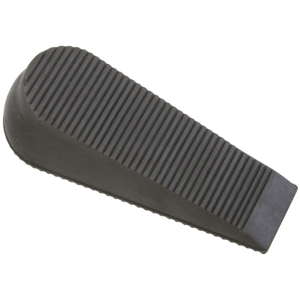 Batente de porta National Hardware N237-891 Borracha cinza 15 cm
