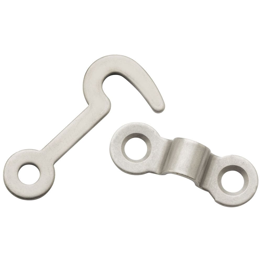 Hook/Staple NATIONAL MFG/SPECTRUM BRANDS HHI N211-017 Níquel acetinado