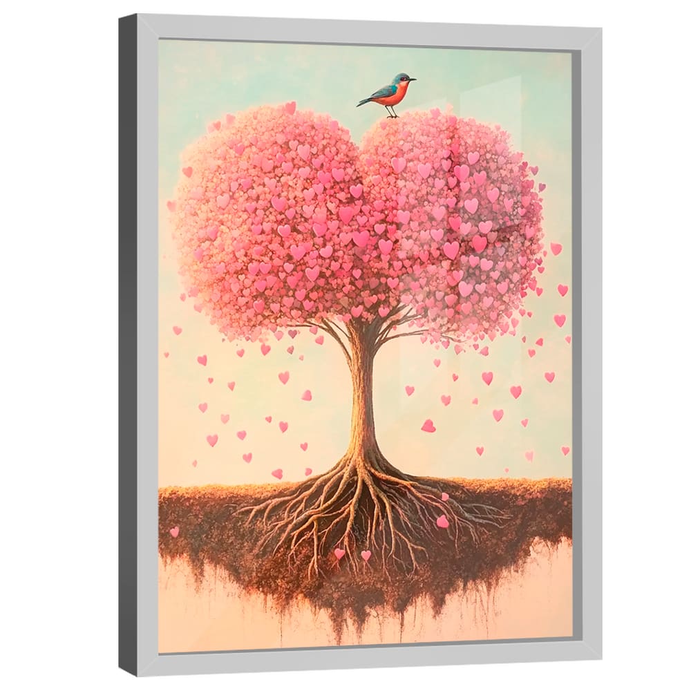 Quadro Decorativo Árvore do Amor