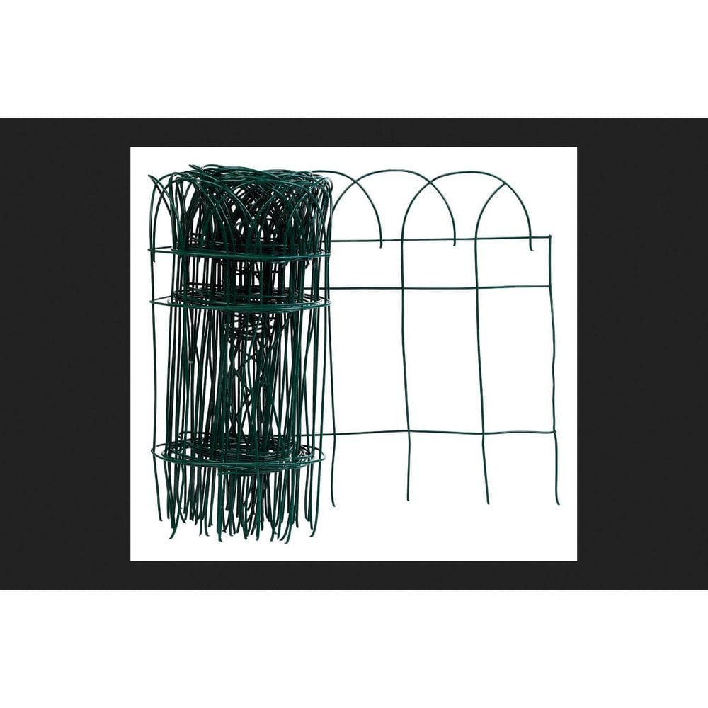 Garden Edging Panacea PVC 610 cm L x 36 cm H Green Scroll