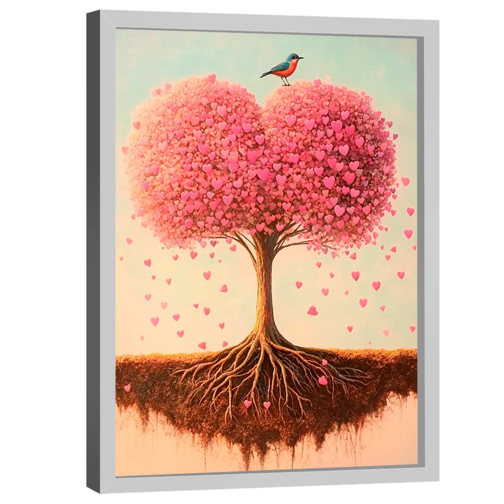 Quadro Decorativo Árvore do Amor