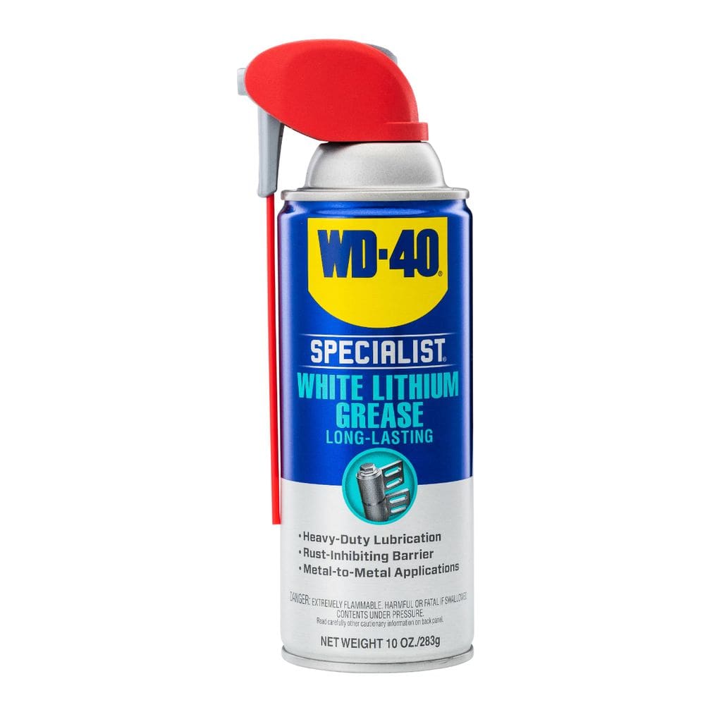 Spray de graxa de lítio branca WD-40 Specialist 300 mL com SMART STRAW