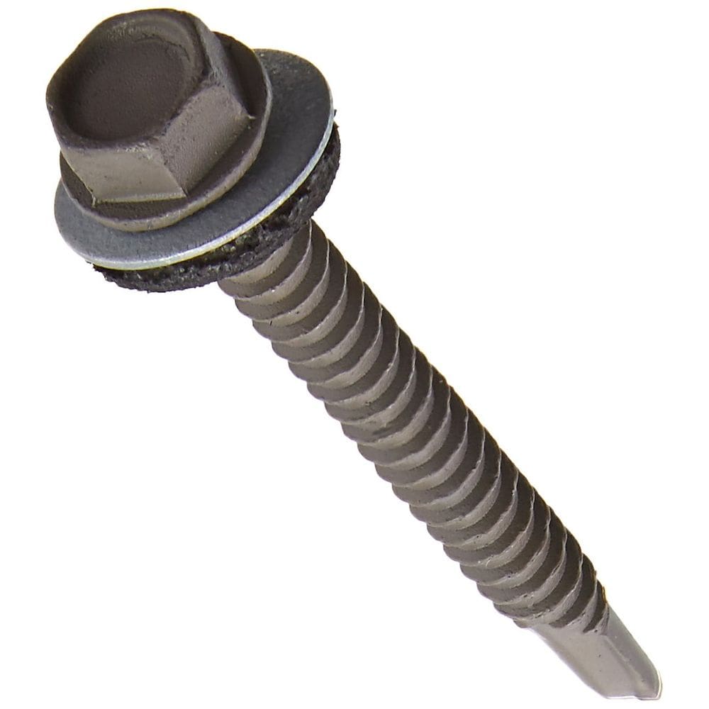 Parafuso de telhado ITW Brands 21416 Cabeça hexagonal autoperfurante #12x2 50Pk