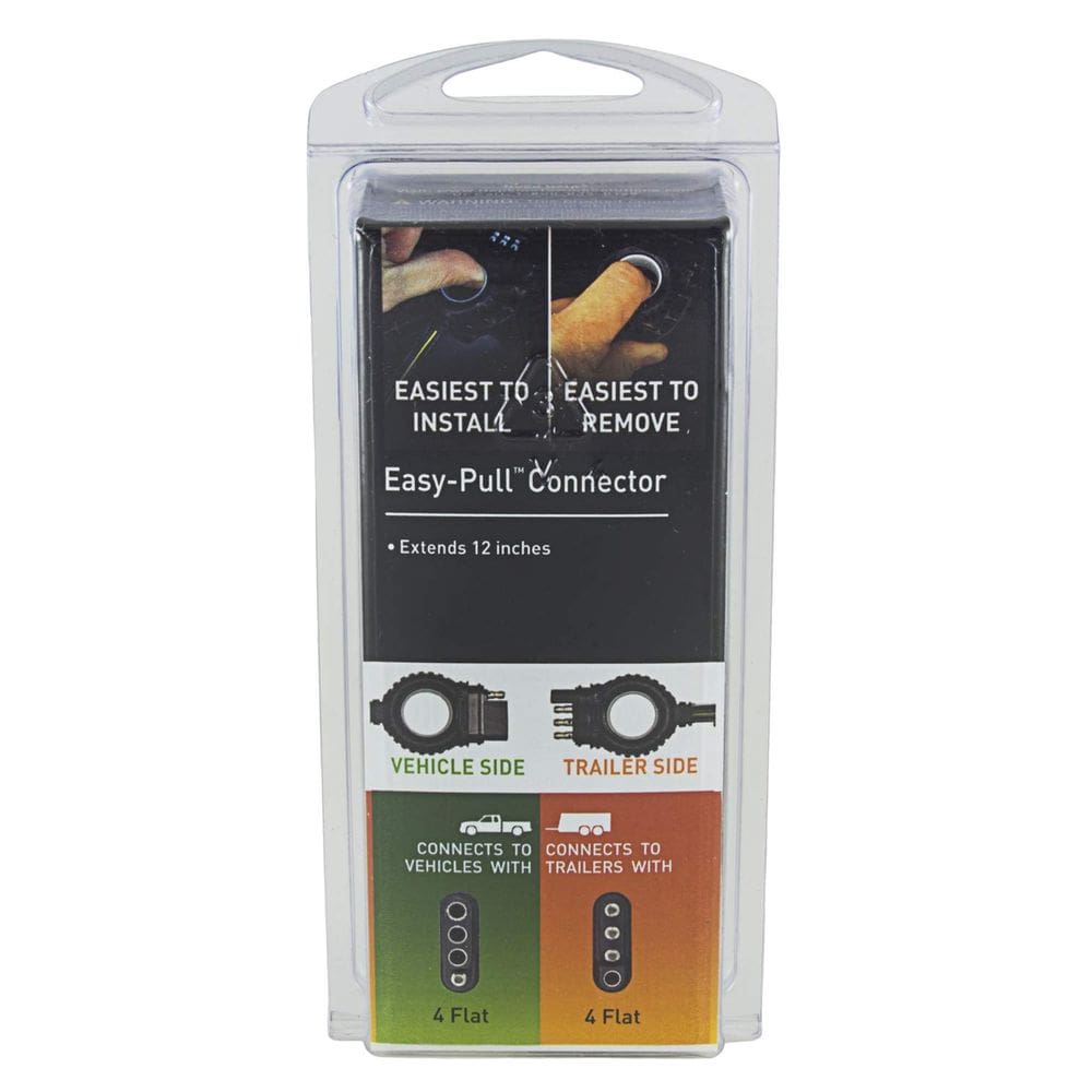 Conector de reboque Hopkins 48144 Endurance Easy-Pull 12 4 Flat