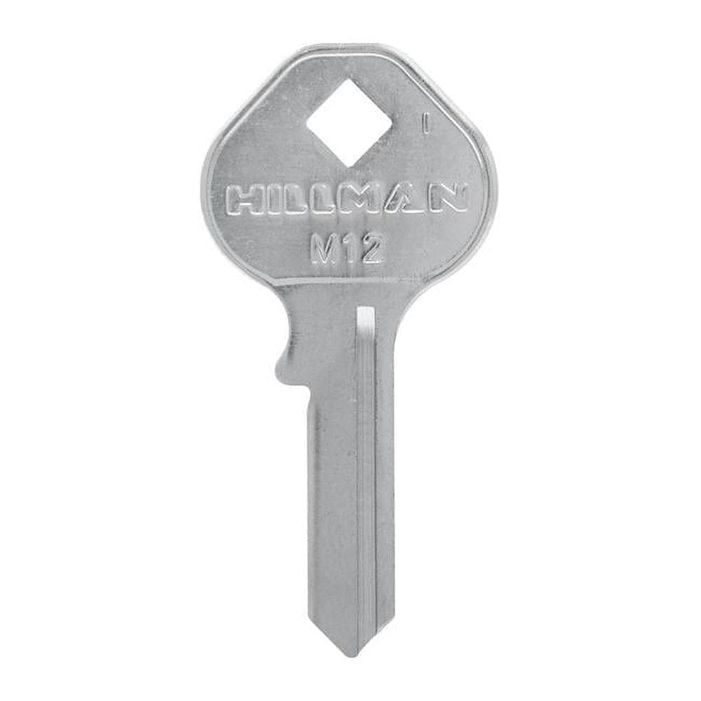 Cadeado Hillman universal de face única Key Blank