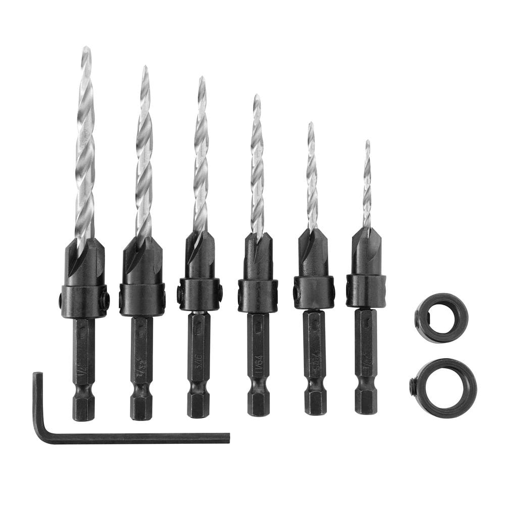 Juego de Brocas Escariadoras para Madera Irwin Tools SPEEDBOR, 8 Piezas