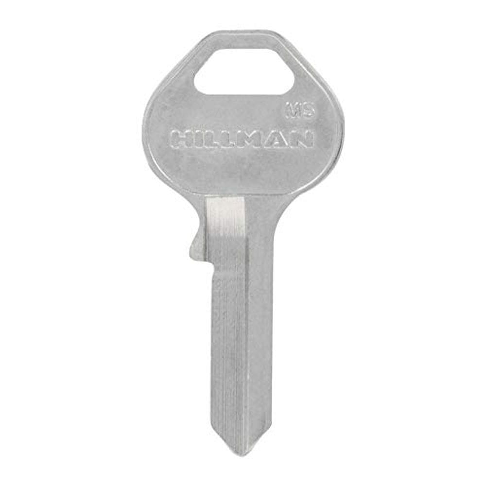 Cadeado Hillman universal de face única Key Blank