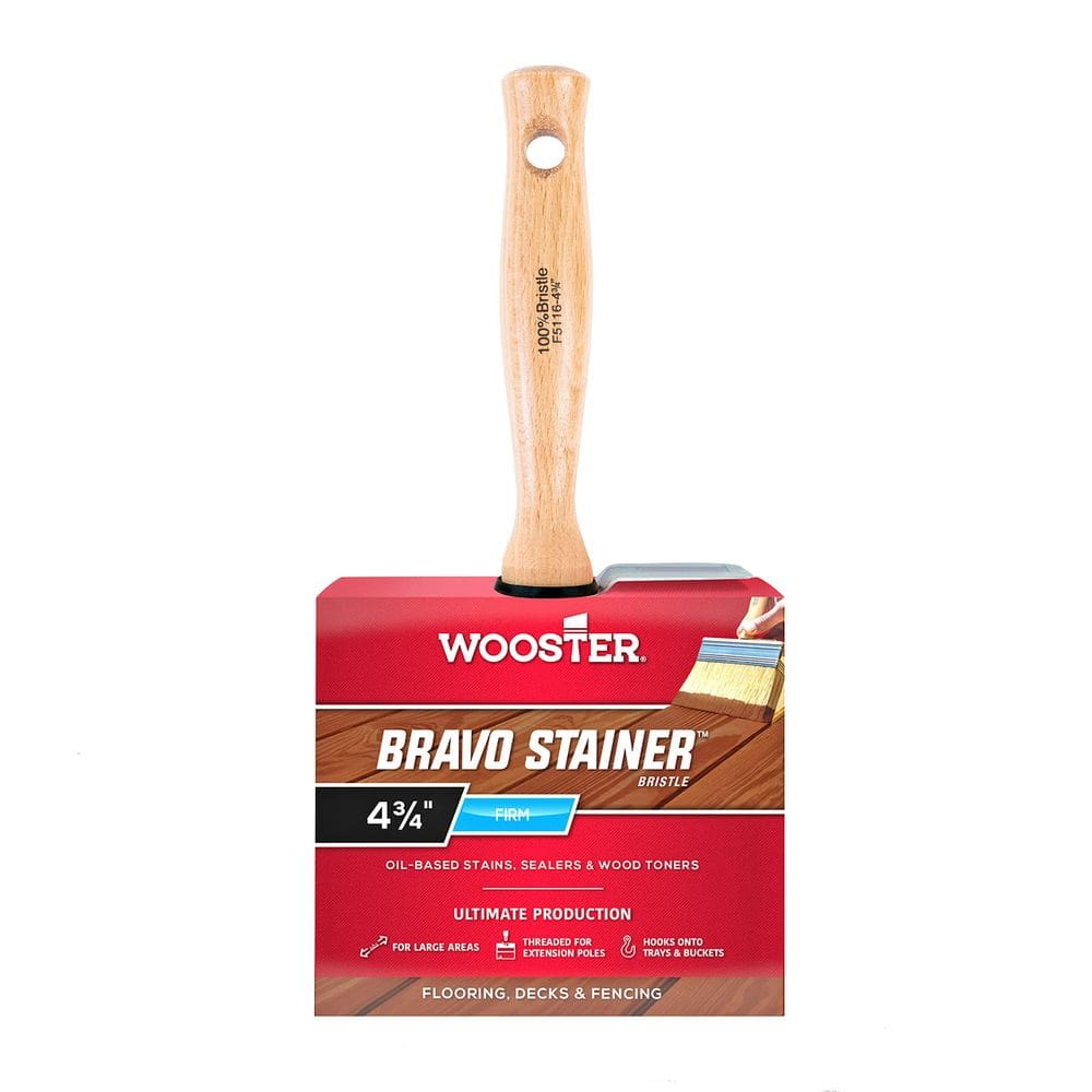 Pincel Wooster F5116-4 Bravo Stainer 12 cm