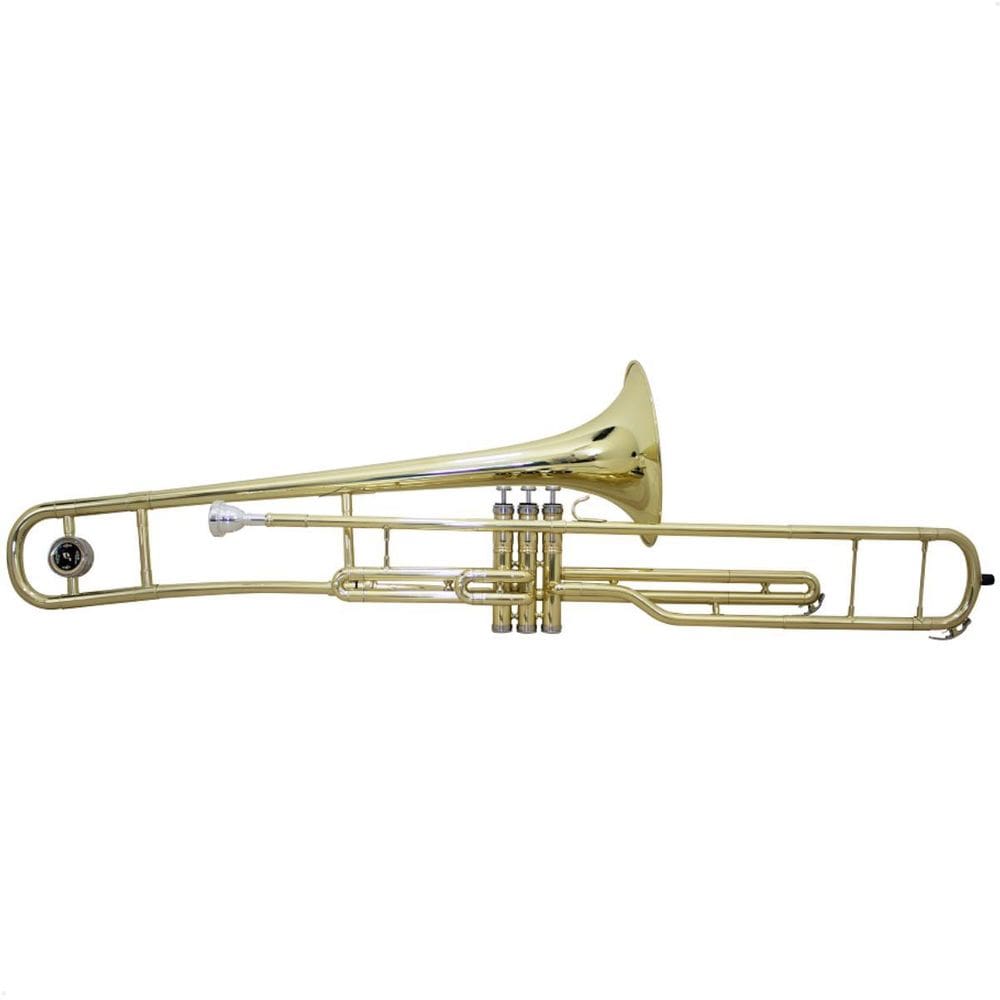 Trombone De Três Pistos Spring Tp-230 Sp Laqueado