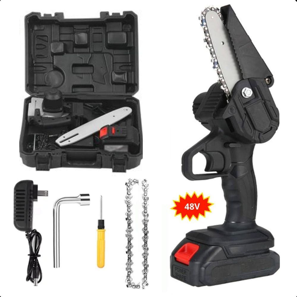 Moto Serra Portátil 48V Ideal Para Madeira