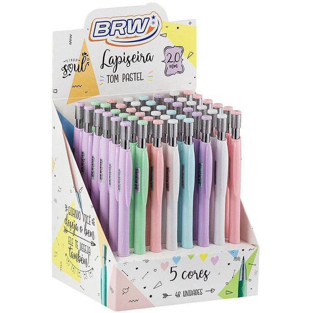 Lapiseira 20Mm Cores Cor Pastel S Dpcom 48