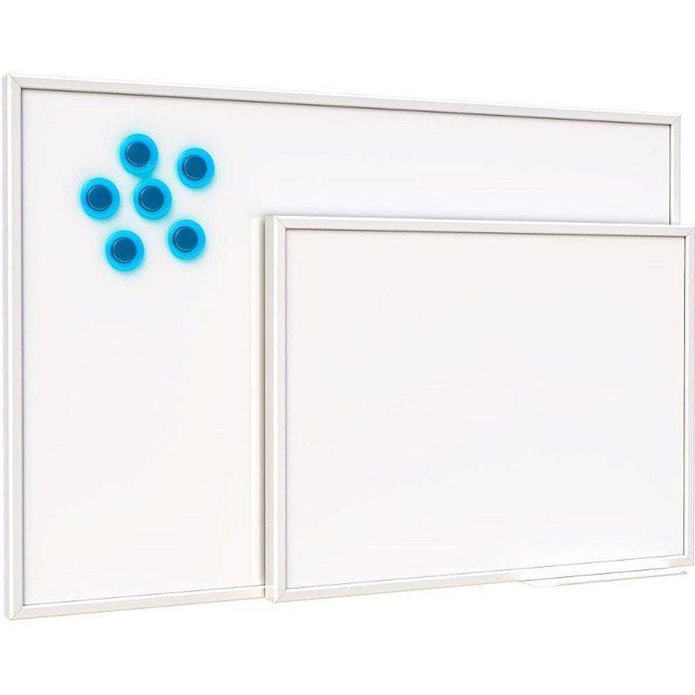 Quadro Aviso Magnético 70X50Cm Fit Branco