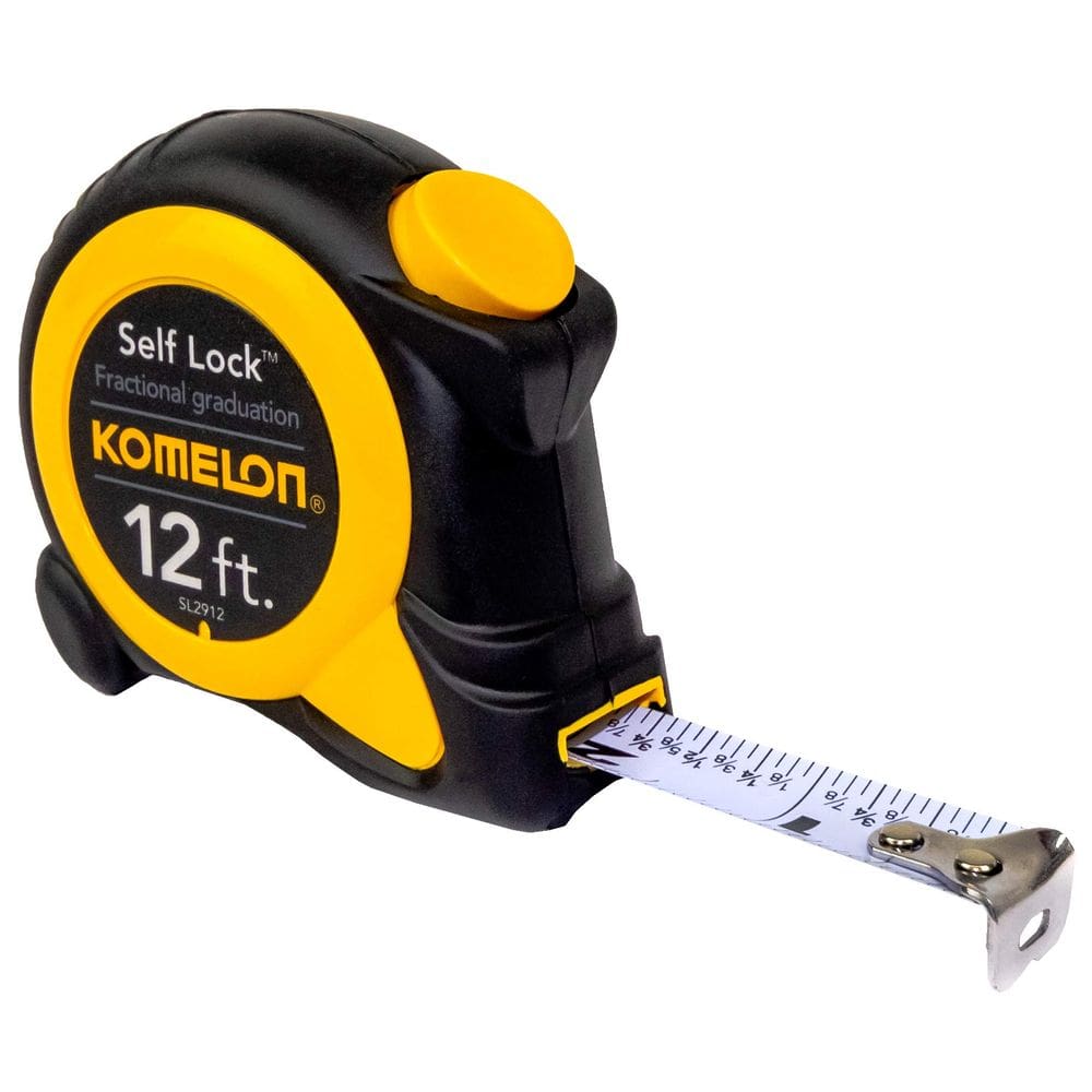 Fita métrica Komelon SL2912 Self-Lock Speed Mark 3,6 m x 1,6 cm