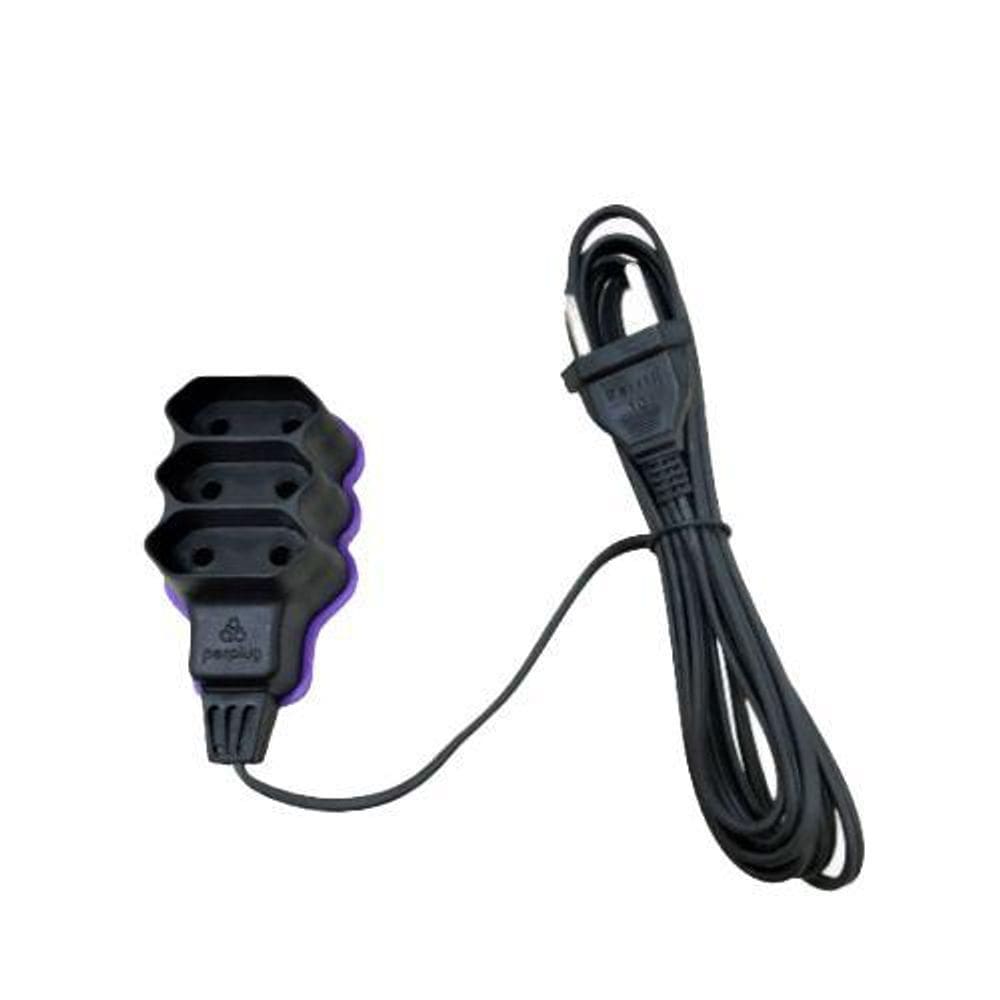 Extensão Elétrica 3M 2X0,75 Nbr Preta Perlex