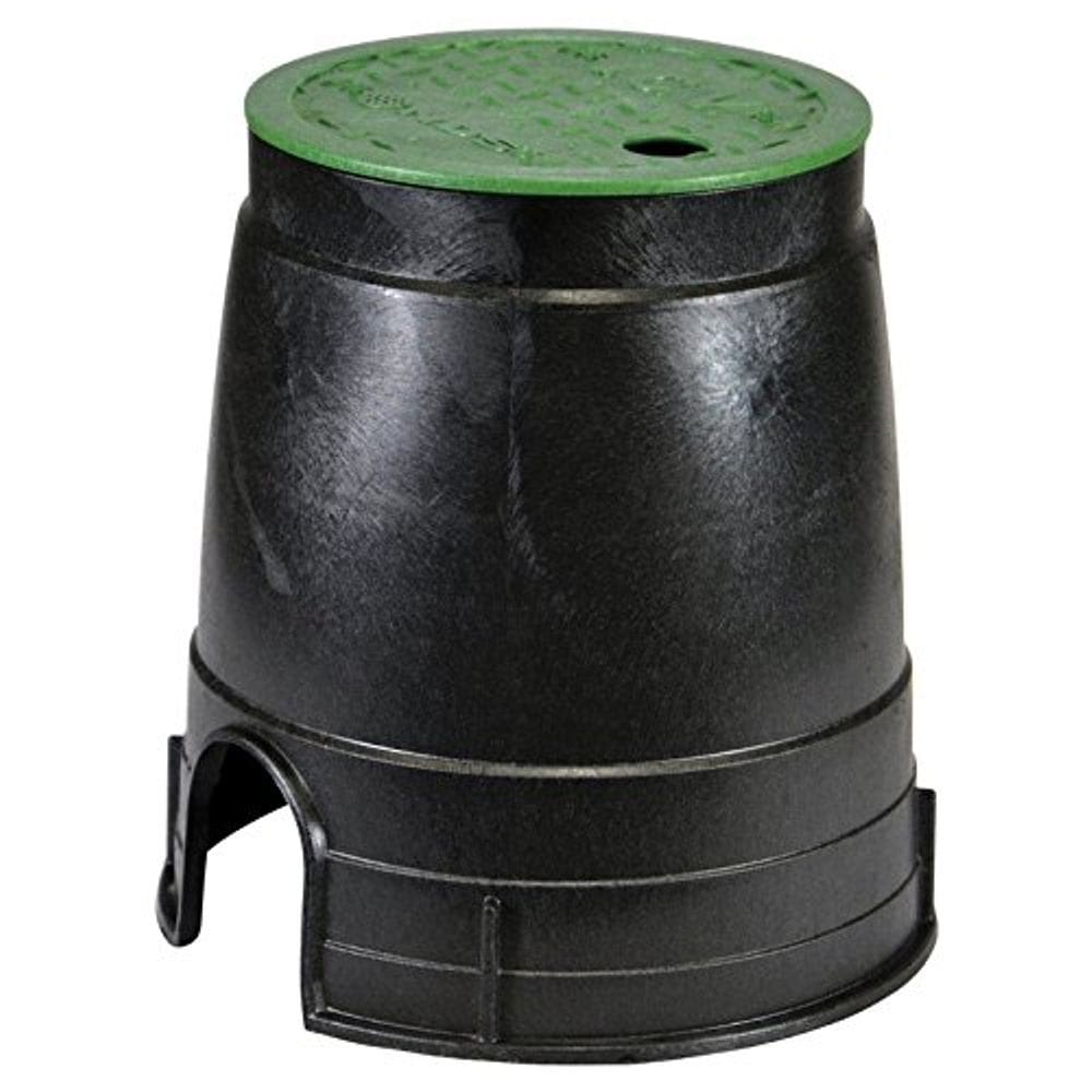 Caixa de válvula com tampa de plástico redondo NDS de 6 polegadas