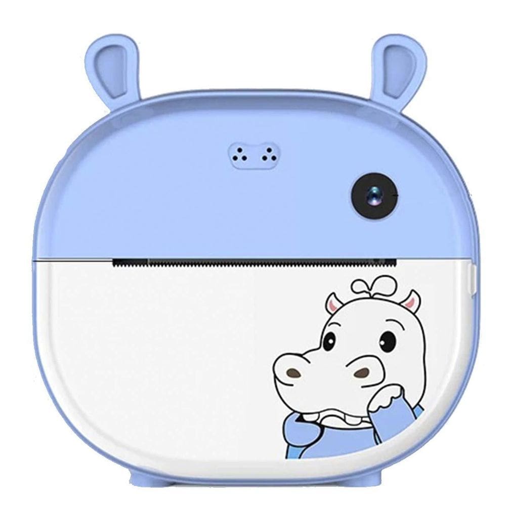 Camera Instantânea Infantil Com Impressora Instacam Azul