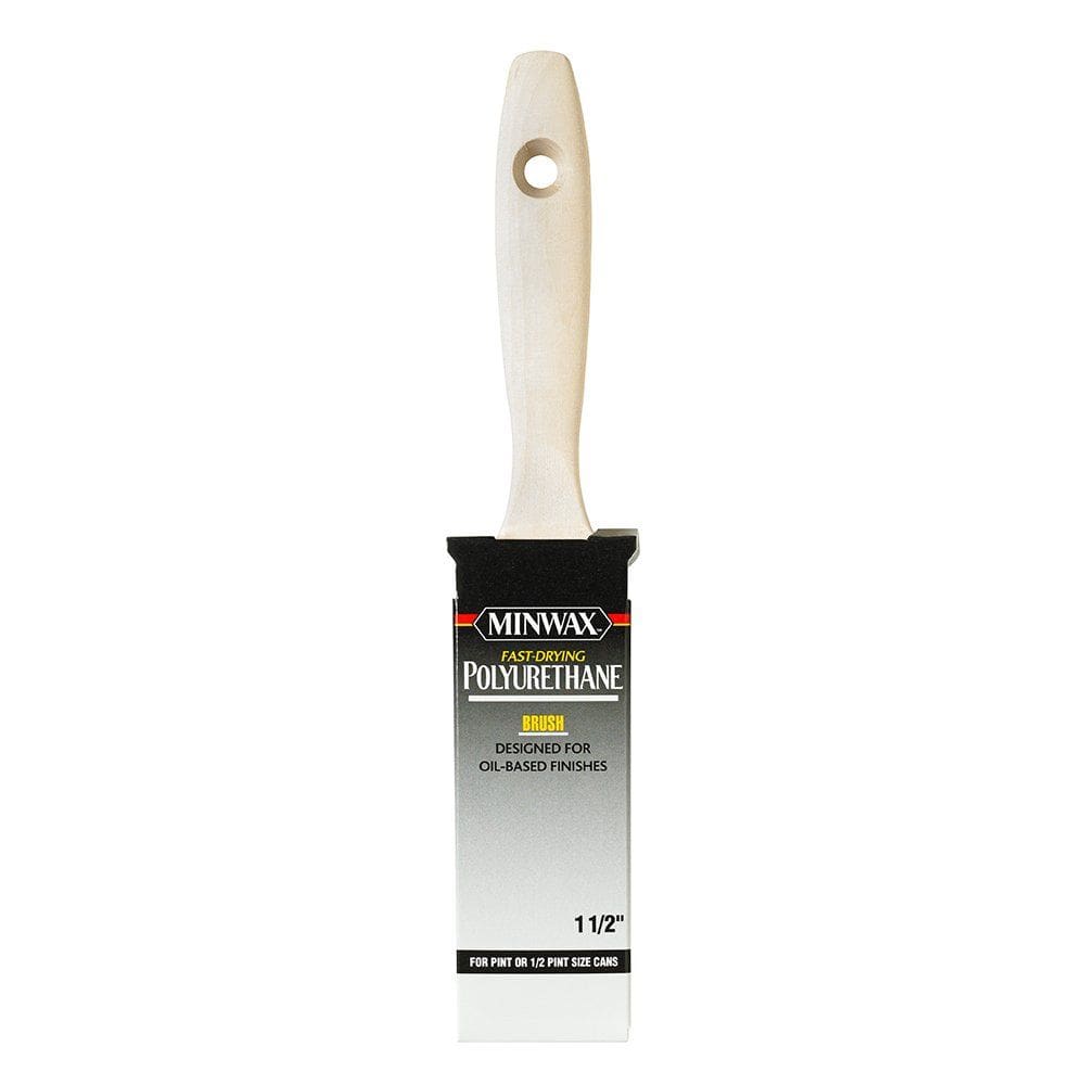 Pincel Minwax, acabamento à base de óleo de 3,8 cm com cerdas naturais